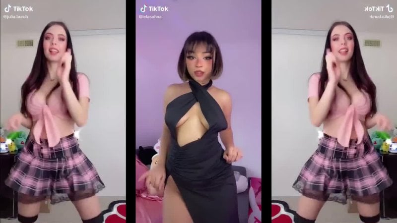Longue compilation tiktok pmv (pipe|écran partagé|adolescent|milf|curvy|busty|booty|dance|teasing|tease|bang|sucking dick)