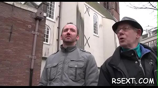 Aroused lad takes a trip in the amsterdam redlight district