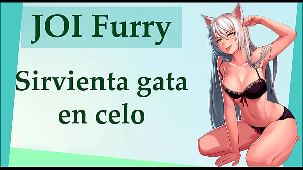 JOI Furry hentai. Maid in heat.