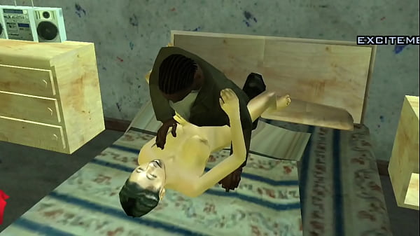 GTA San Andreas Hot coffee mod - Cj sauve Denise et ils sortent à un rendez-vous, se terminant par du sexe torride