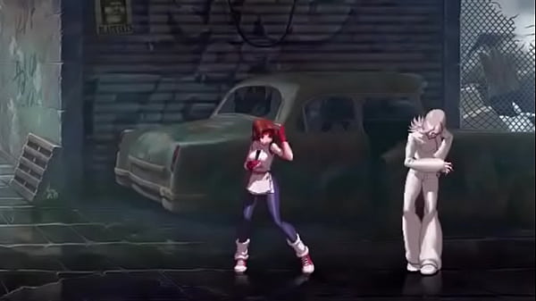 kof ryona yuri e athena vs saiki