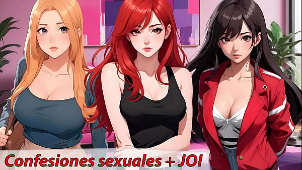 Super JOI hentai. Truth or dare at the sleepover. Instructions for straw in Spanish.