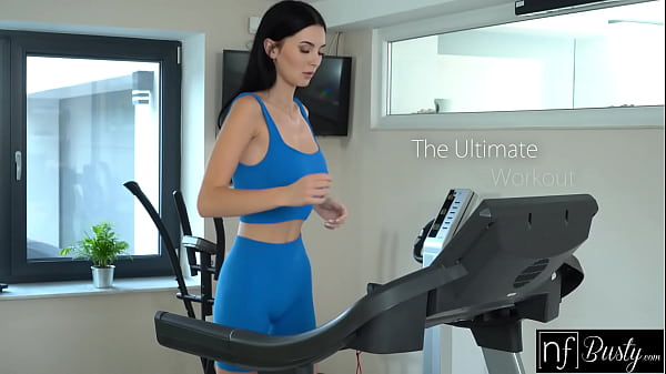 Busty Simon Kitty gets the ultimate sex workout session on treadmill with boyfriend- S17:E5