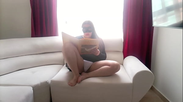 Latina Stepsister Gets Hot Reading Old Sex Book Fingers and Sucks Her Stepbrother's Cock in Brooklyn Usa 1 FULLONXRED