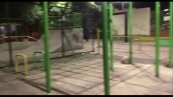 midget convinces a horny girl to go to a stubble field in the dark so she can give him a blowjob and they both fuck